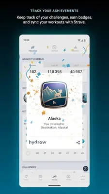 Hydrow android App screenshot 2