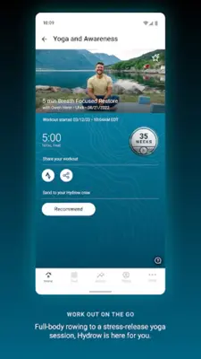 Hydrow android App screenshot 3